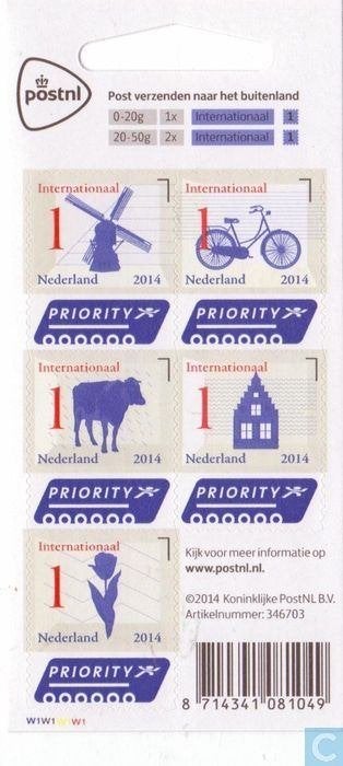 Nederland NVPH nr 3150/4 postfris Ned. Iconen 2014, Postzegels en Munten, Postzegels | Nederland, Ophalen of Verzenden, Na 1940