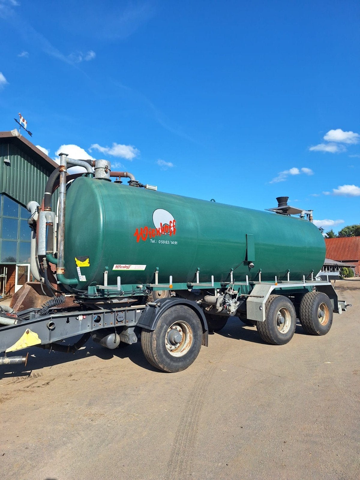 Wienhoff 25,5m³ mesttransporttank, mesttank, transporttank, Zakelijke goederen, Ophalen