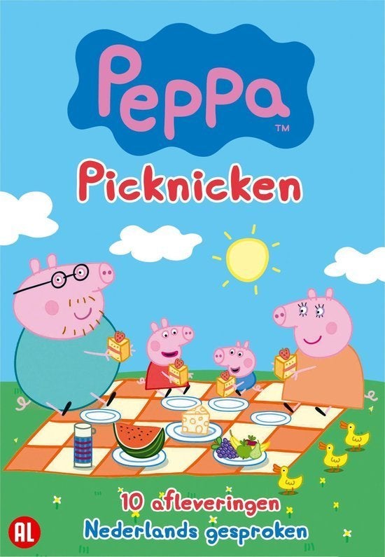 DVD Peppa - Picknicken, Avontuur, Alle leeftijden, Tv-serie, Zo goed als nieuw