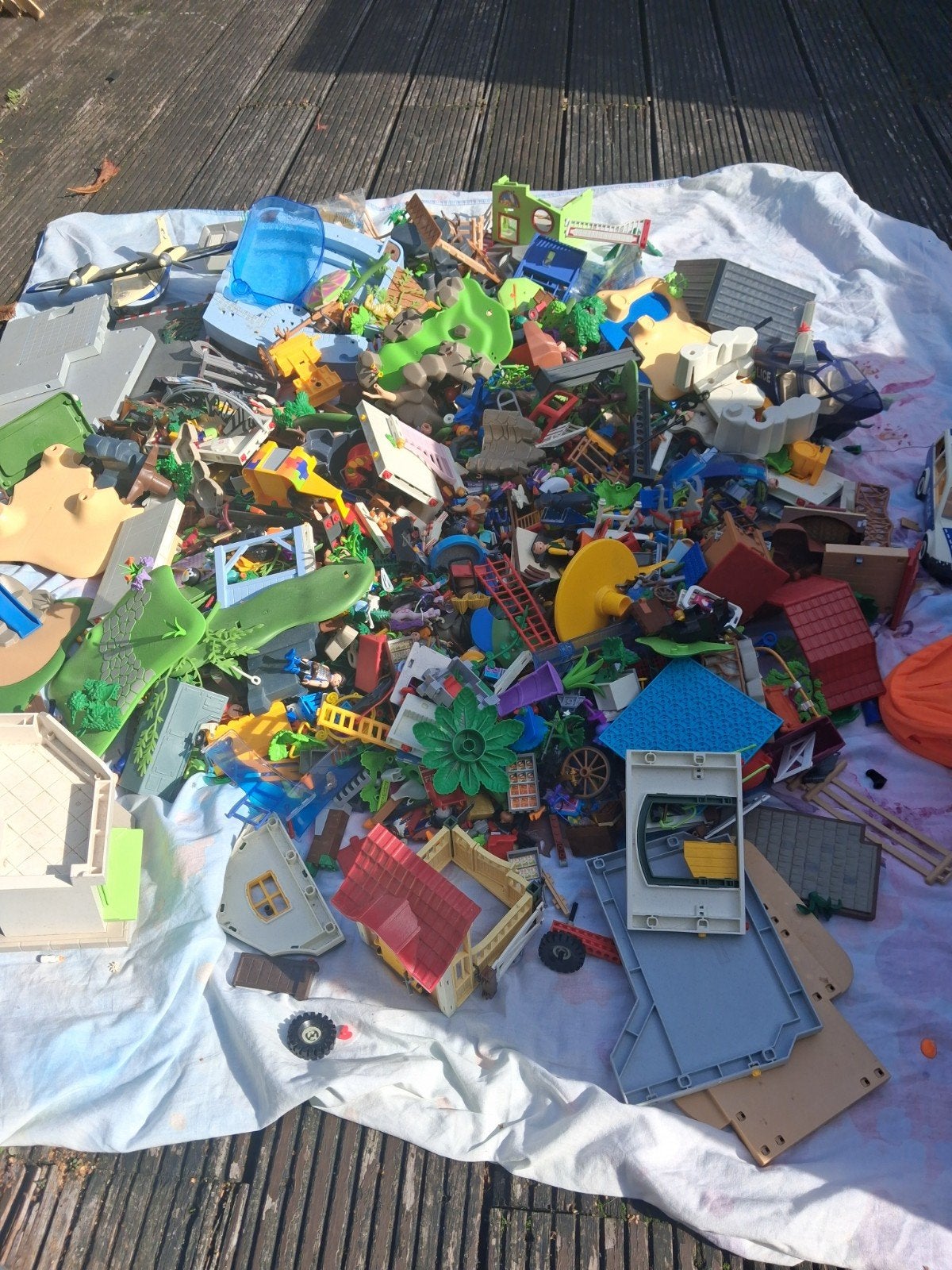 Grote partij Playmobil - 3 vuilniszakken, Kinderen en Baby's, Ophalen of Verzenden, Gebruikt, Jongen of Meisje
