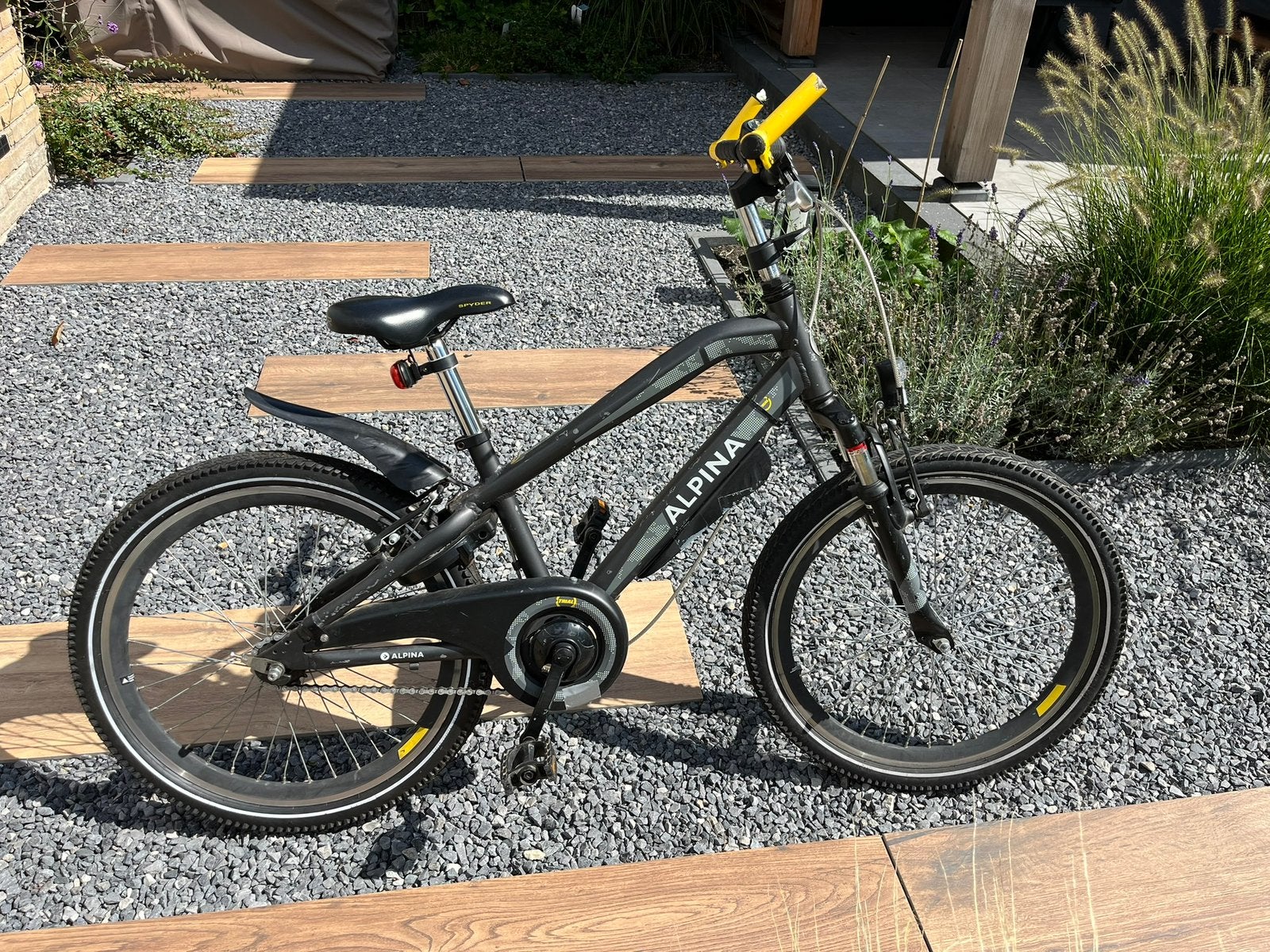 Alpina Trial fiets 22 inch jongens, Fietsen en Brommers, Fietsen | Crossfietsen en BMX, Ophalen, Gebruikt, Staal, 20 tot 24 inch