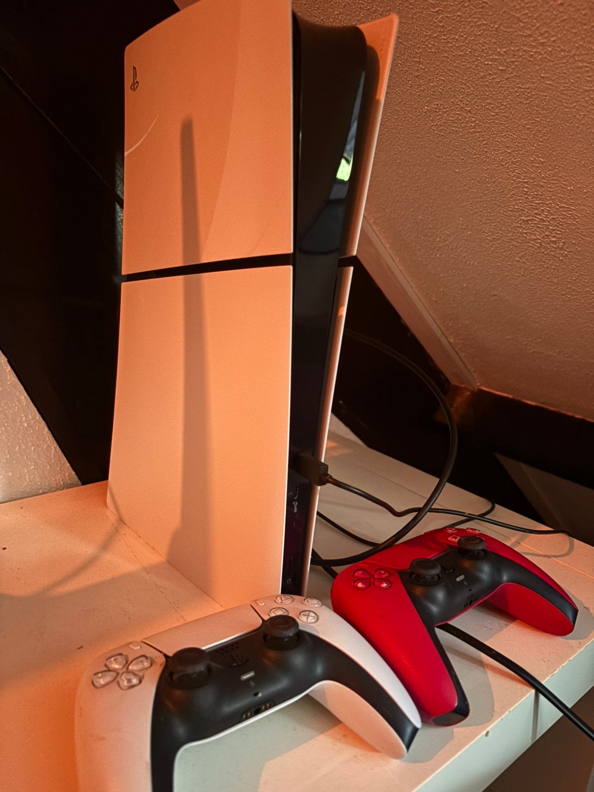 Sony Playstation 5 digital incl 2 dualsense controllers, Ophalen, Zo goed als nieuw