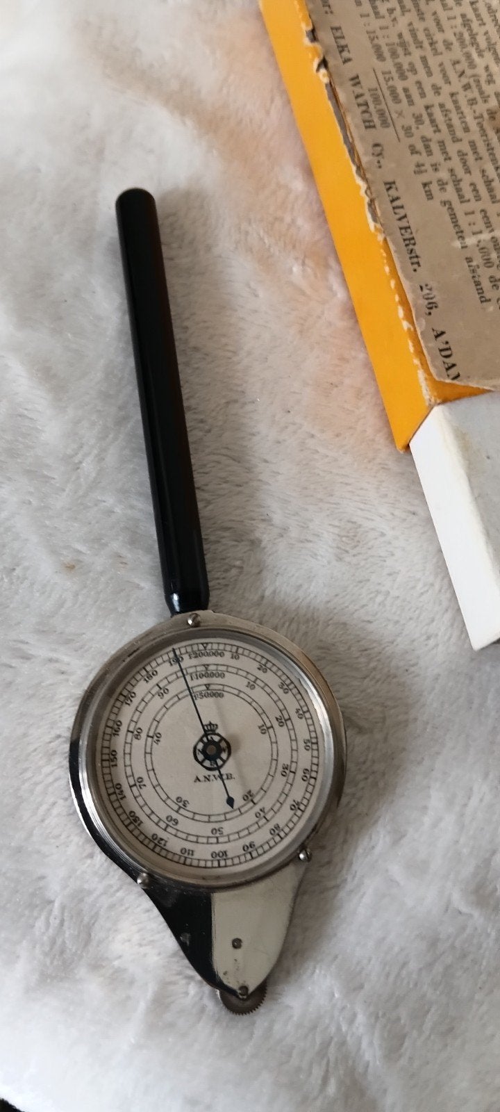 ANWB Curvimeter - kaartmeter*, Antiek en Kunst, Ophalen of Verzenden