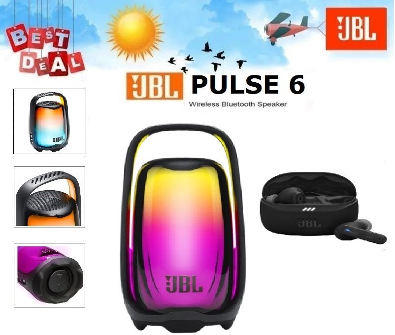 ✅NIEUW✅ JBL Pulse 6 + 🎁JBL Tune Beam 2, Audio, Tv en Foto, Ophalen of Verzenden, Nieuw, JBL