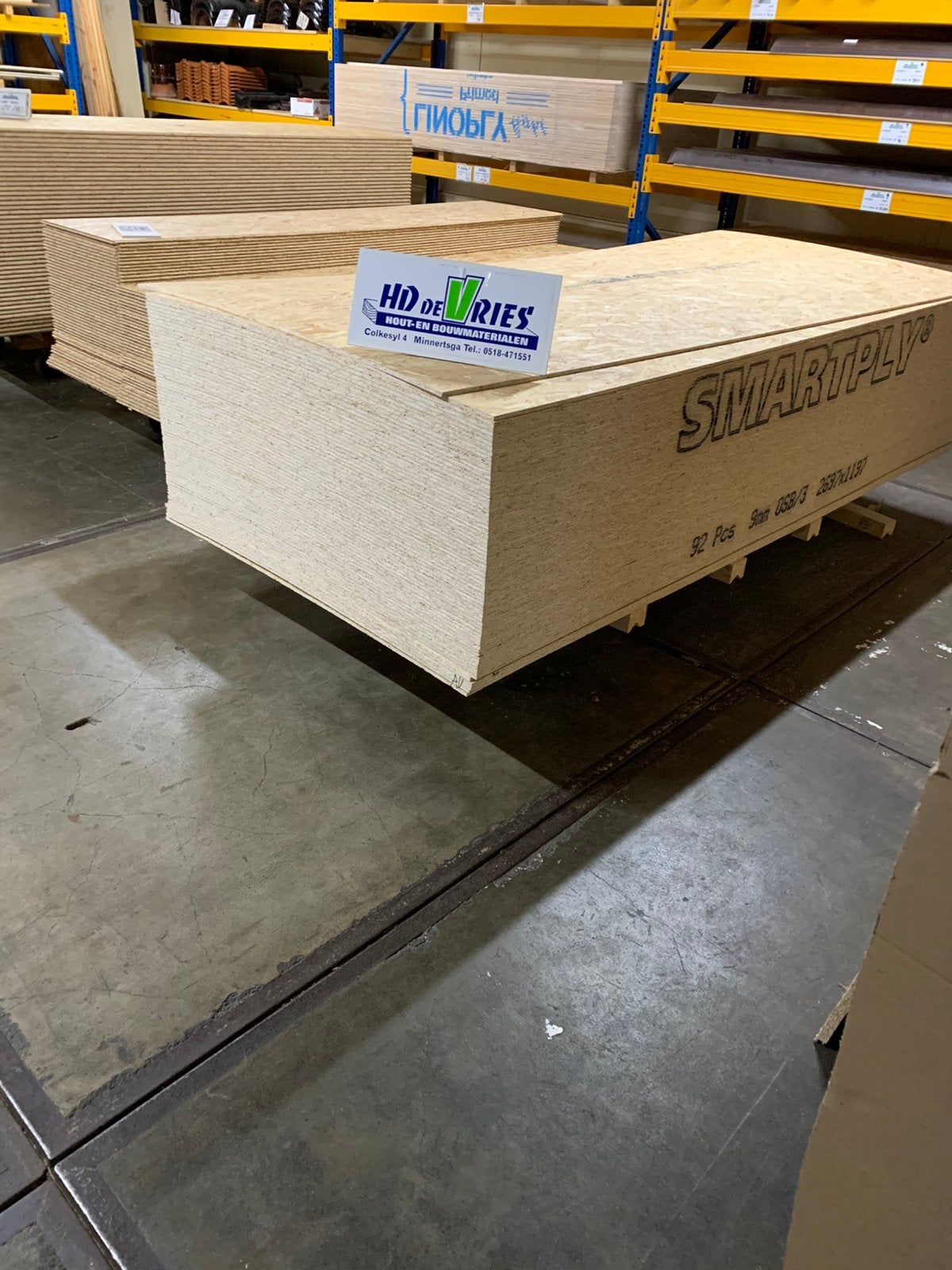 Osb platen 9 mm., Ophalen, Nieuw