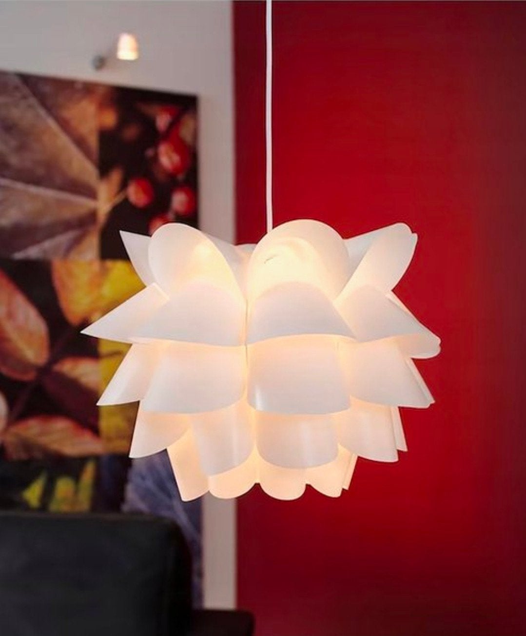 IKEA Knappa Hanglamp,De design-artisjok die wél sfeer geeft., Ophalen of Verzenden