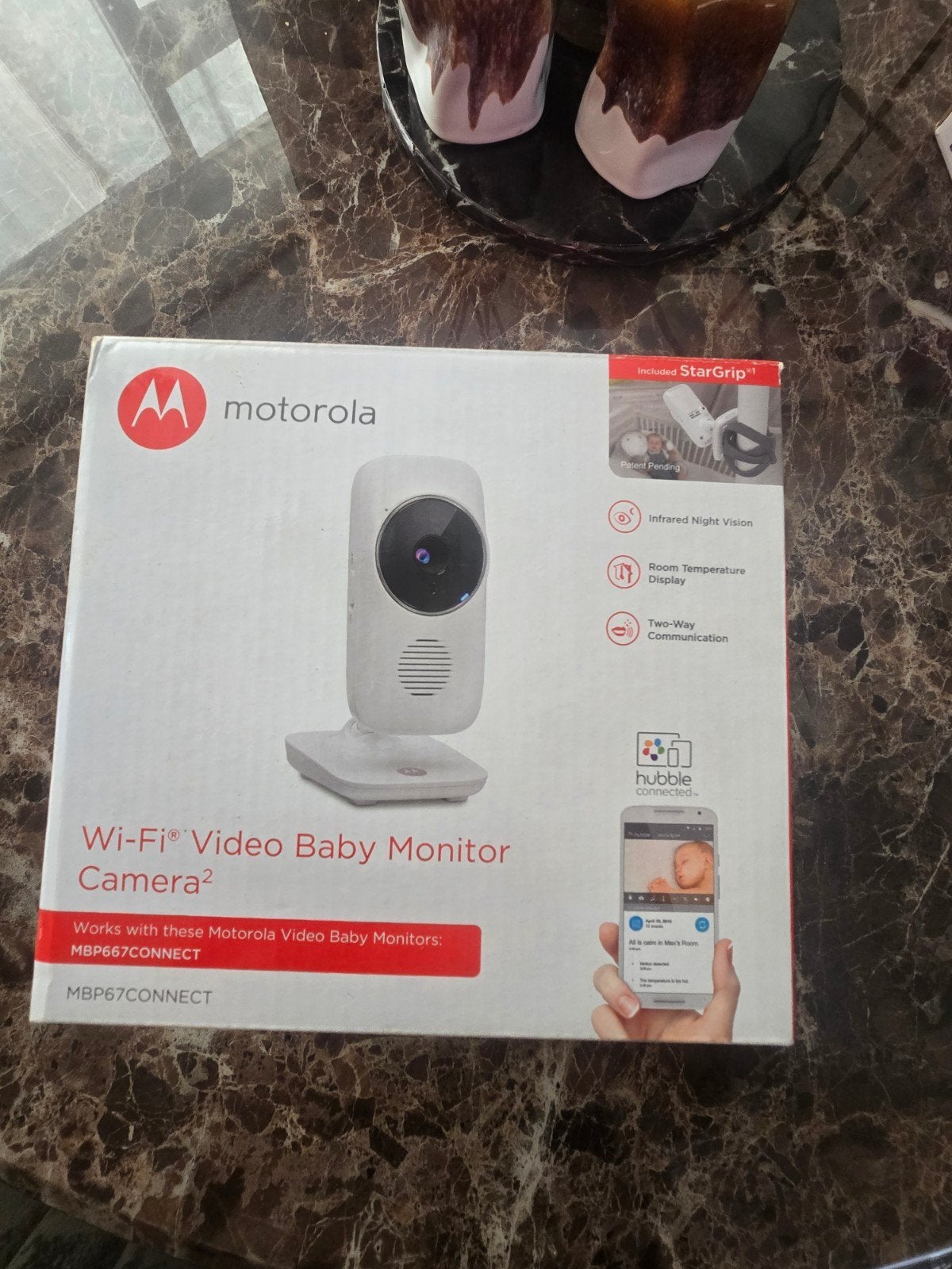 Motorola Wi-Fi Video Baby Monitor Camera2, Ophalen of Verzenden, Nieuw, 250 meter of meer, Camera