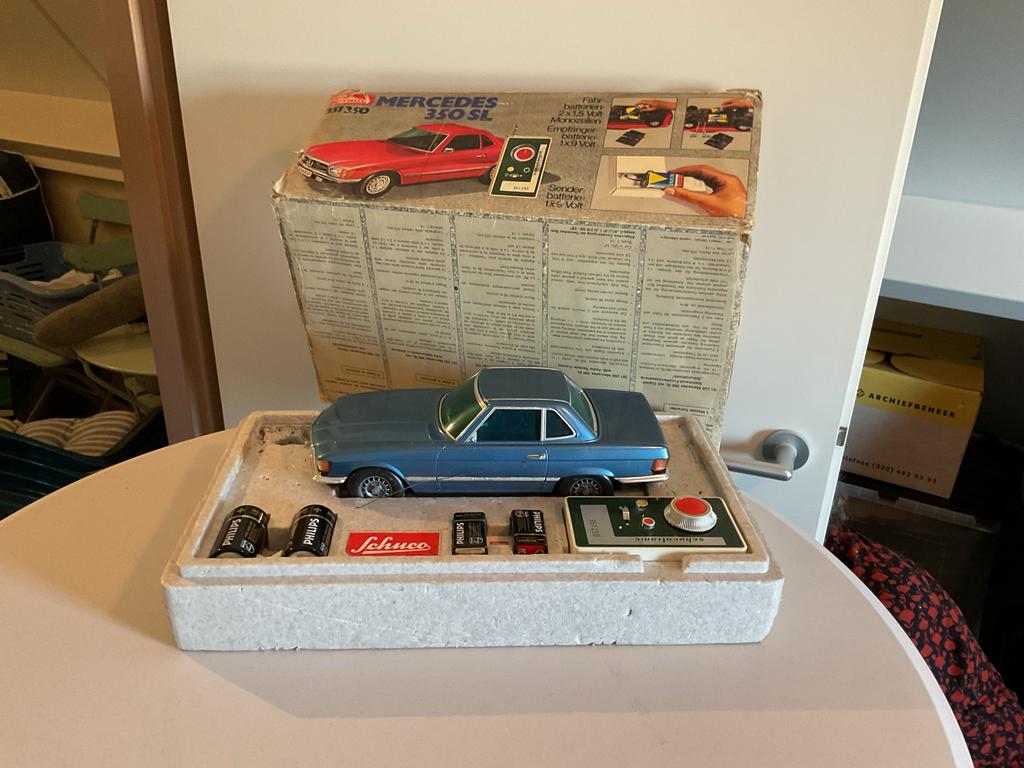 Schuco Mercedes 350 SL RC Auto - Vintage Model, Ophalen of Verzenden