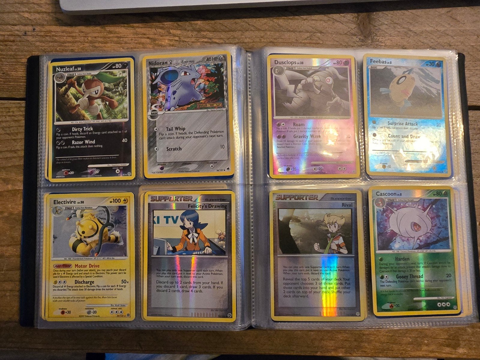 Mapje Pokemonkaarten 2006 - 2009, Ophalen of Verzenden, Zo goed als nieuw, Boek of Catalogus, Foil