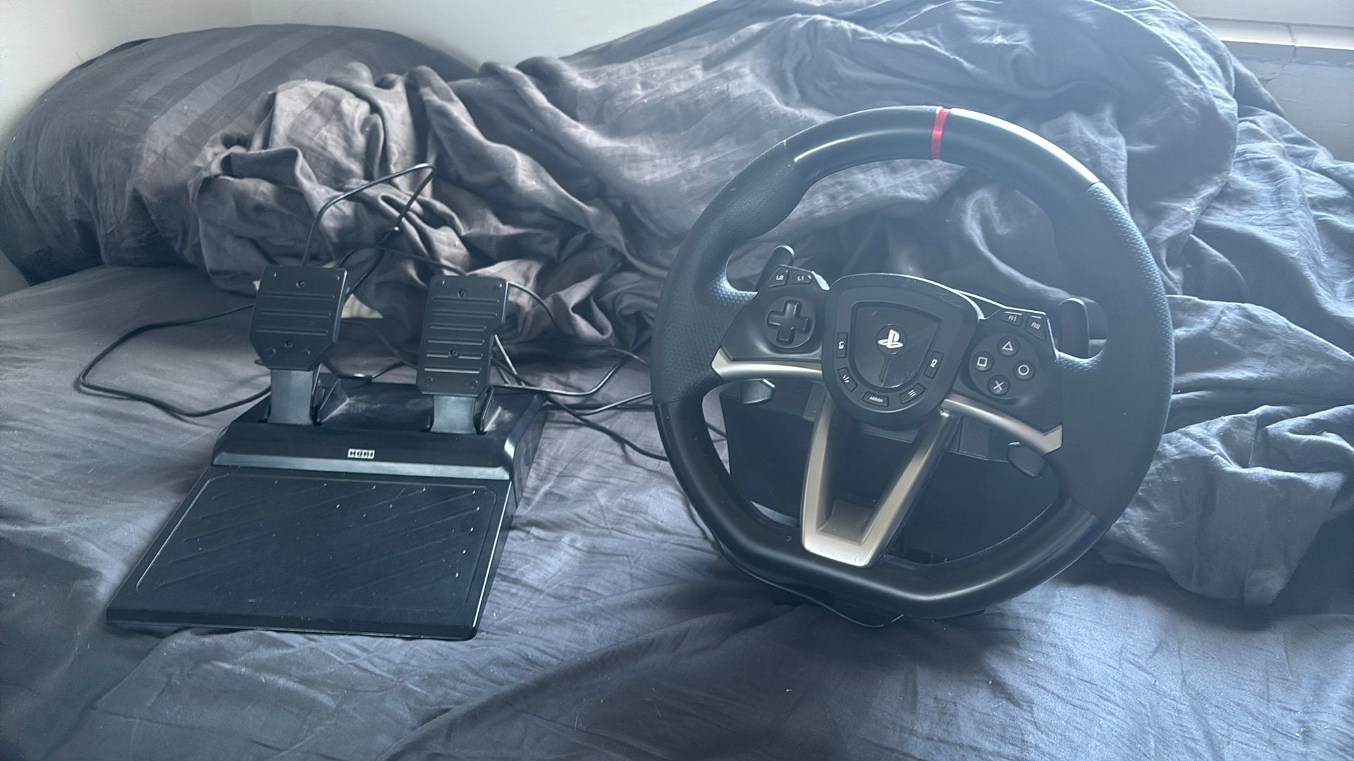 Hori playstation stuur, Ophalen, Racestuur, PlayStation, Zo goed als nieuw