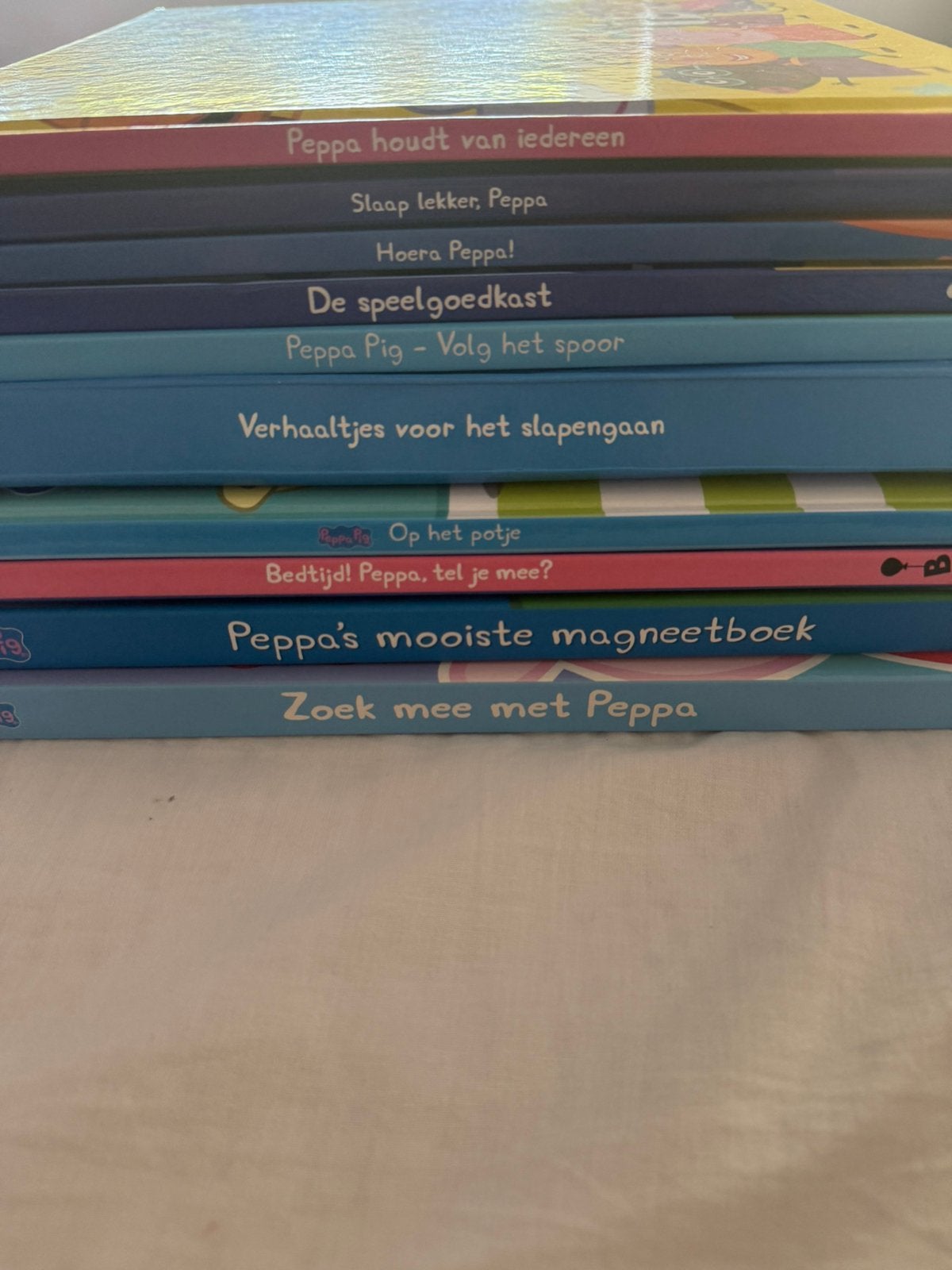 10 stuks Peppa pig boeken, Ophalen, Zo goed als nieuw
