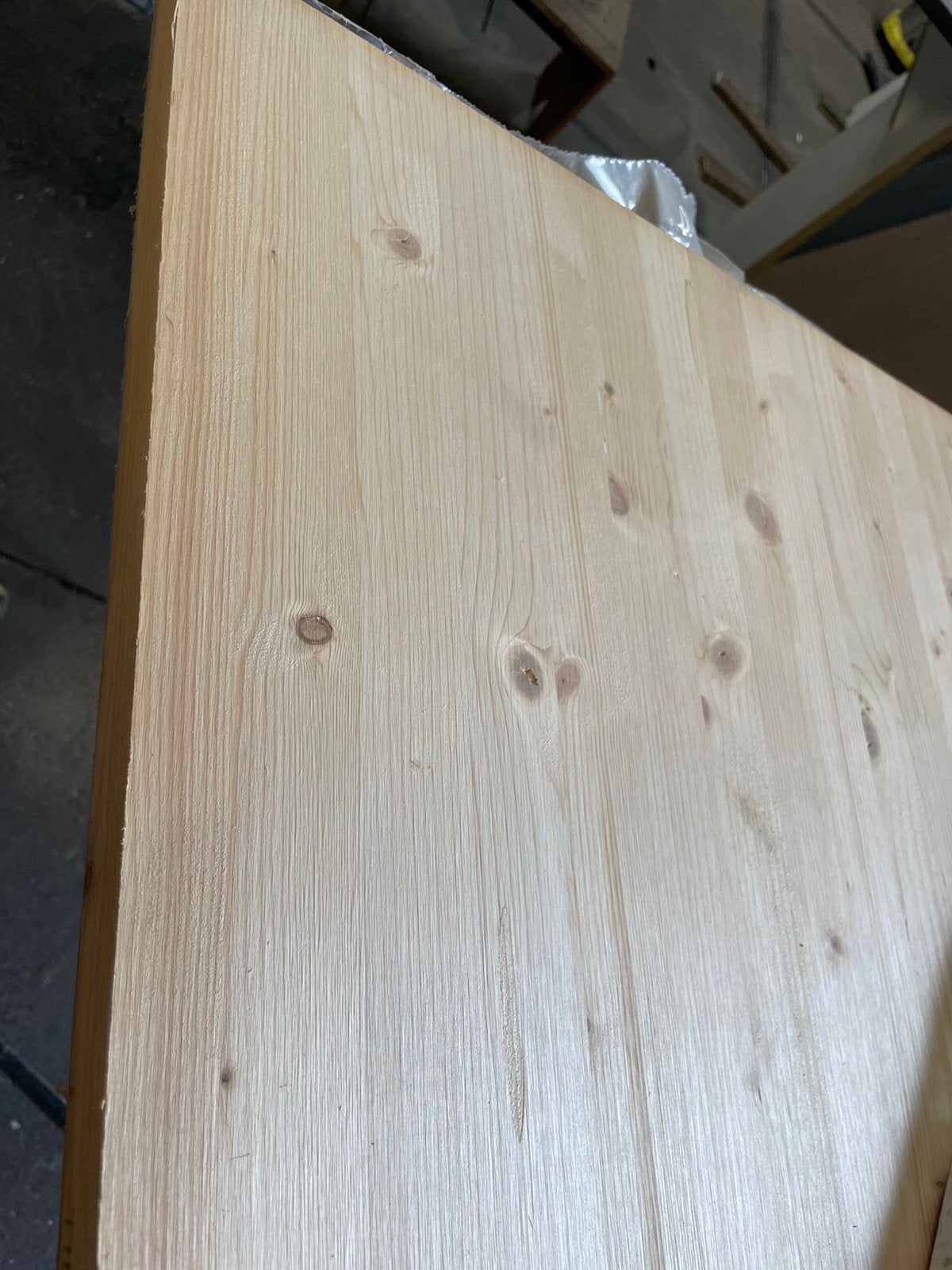 Vurenhouten platen. 2stuks. Afmeting 5000x1250x27mm., Ophalen, 25 tot 50 mm, Nieuw, Plank