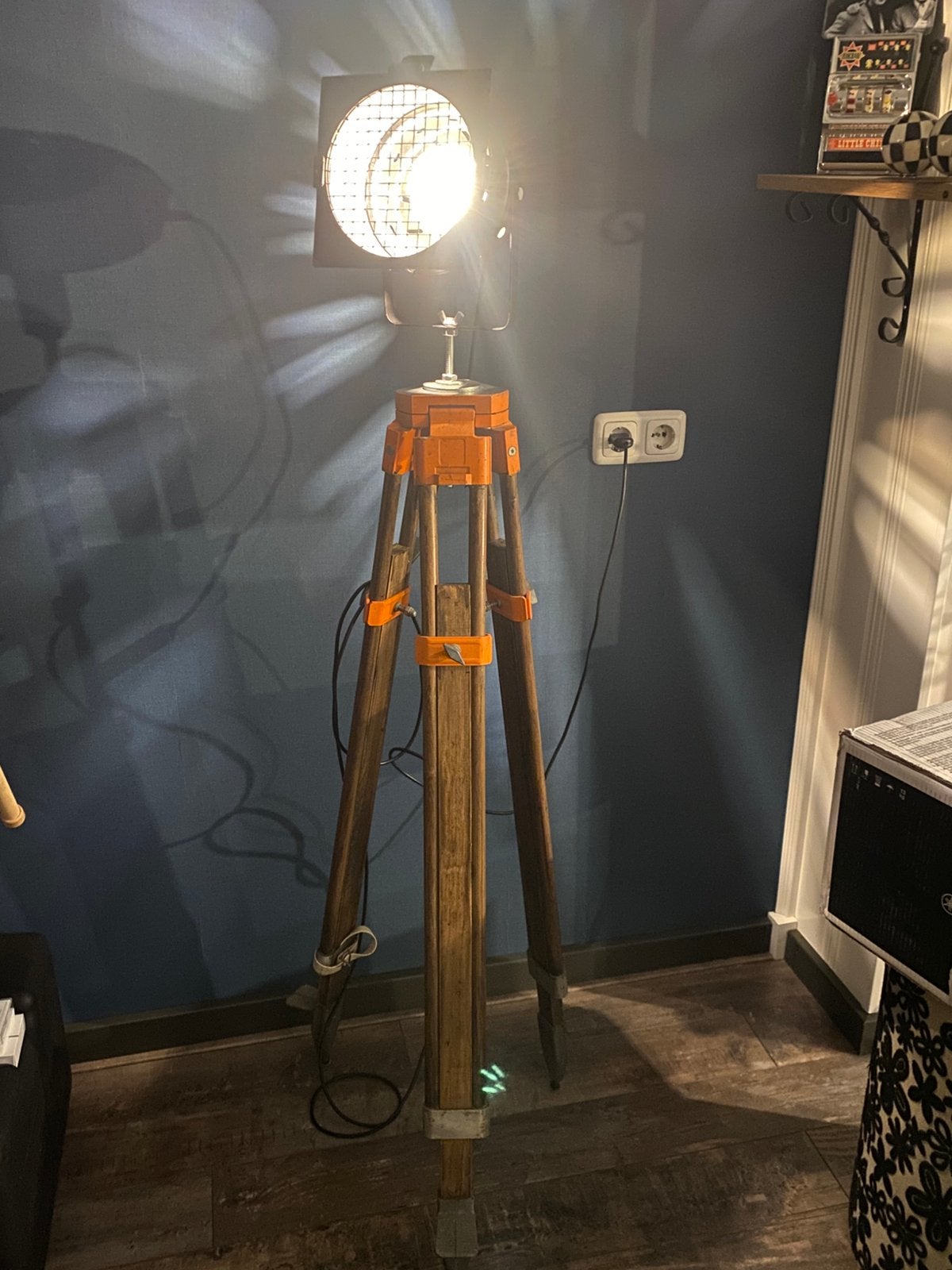 Theaterspot, Ophalen, Gebruikt, 150 tot 200 cm, Jaren 70