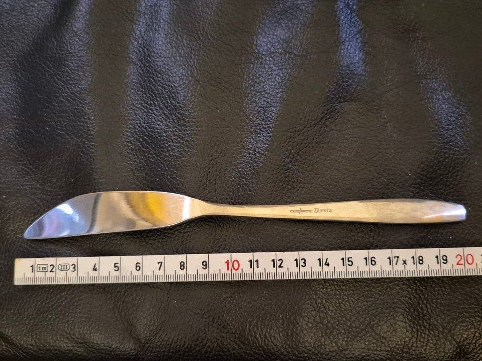 Zilveren botermesje van Gero Zilmeta- 18 cm, Antiek en Kunst, Ophalen of Verzenden