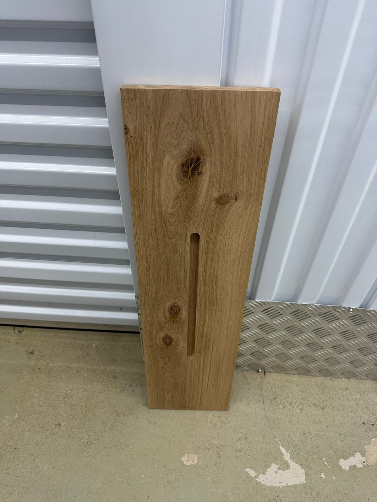 Nieuw: Eikenhouten badplank - 75 cm naturel kleur, Ophalen, Nieuw, Bruin