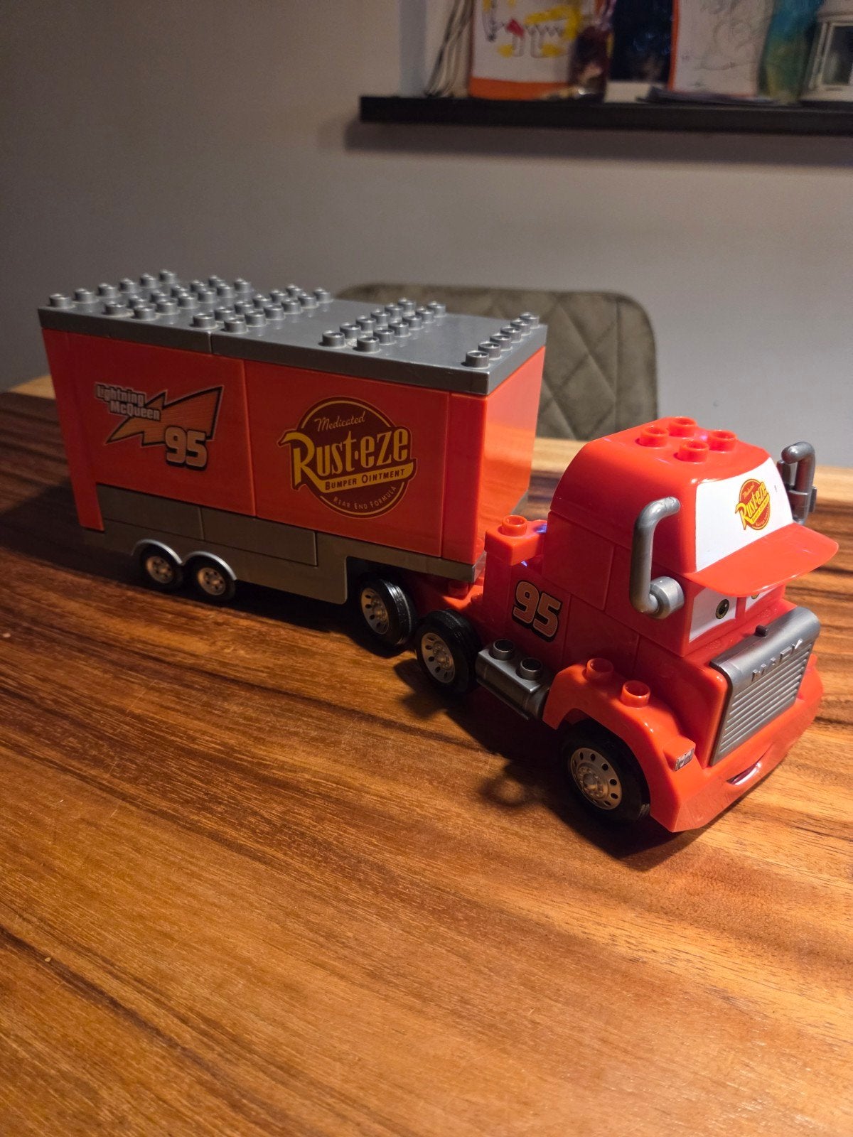 Duplo Cars Vrachtwagen Mack, Hobby en Vrije tijd, Ophalen of Verzenden, Bus of Vrachtwagen