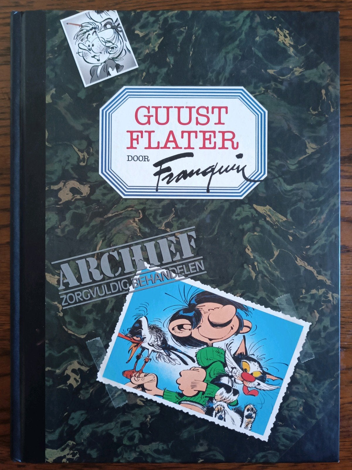 Guust Flater - Archief zorgvuldig handelen - Lekturama 1992, Boeken, Eén stripboek, Ophalen of Verzenden, Zo goed als nieuw, Franquin