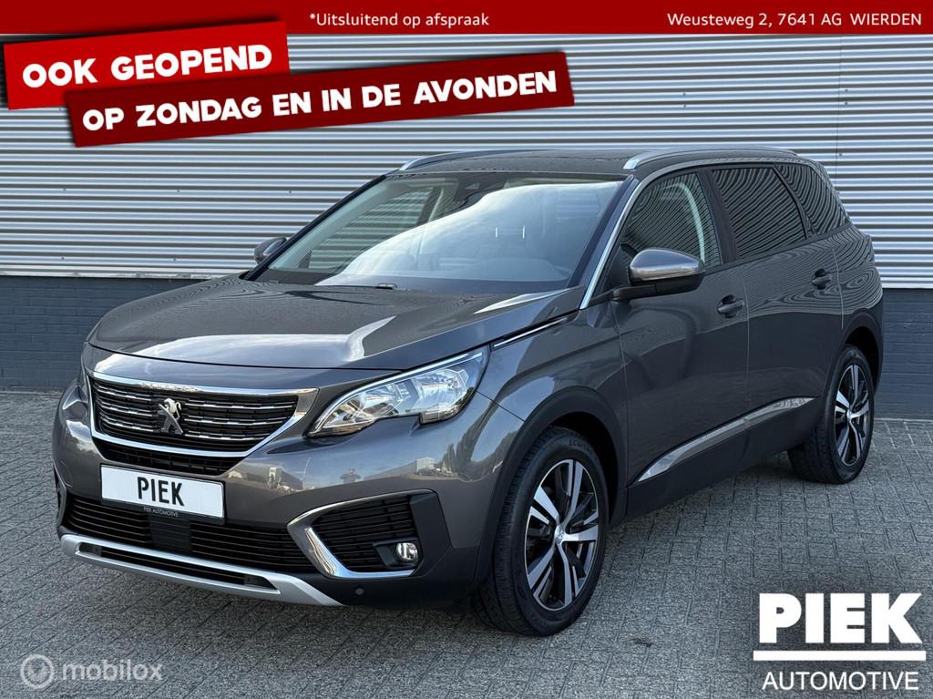 Peugeot 5008 1.5 BlueHDI Blue Lease Premium 7P EXPORTPRIJS, Parkeersensor, Gebruikt, 4 cilinders, 7 stoelen