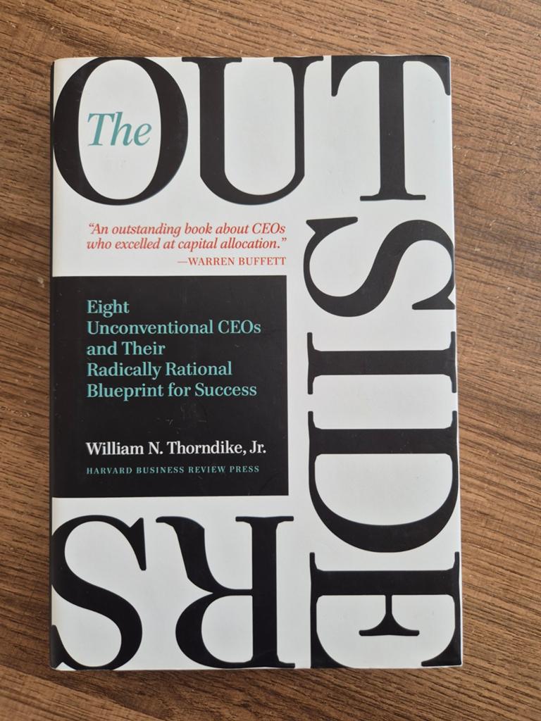 The outsiders - William N. Thorndike, Boeken, Ophalen of Verzenden, Gelezen, Management, William N. Thorndike, Jr.