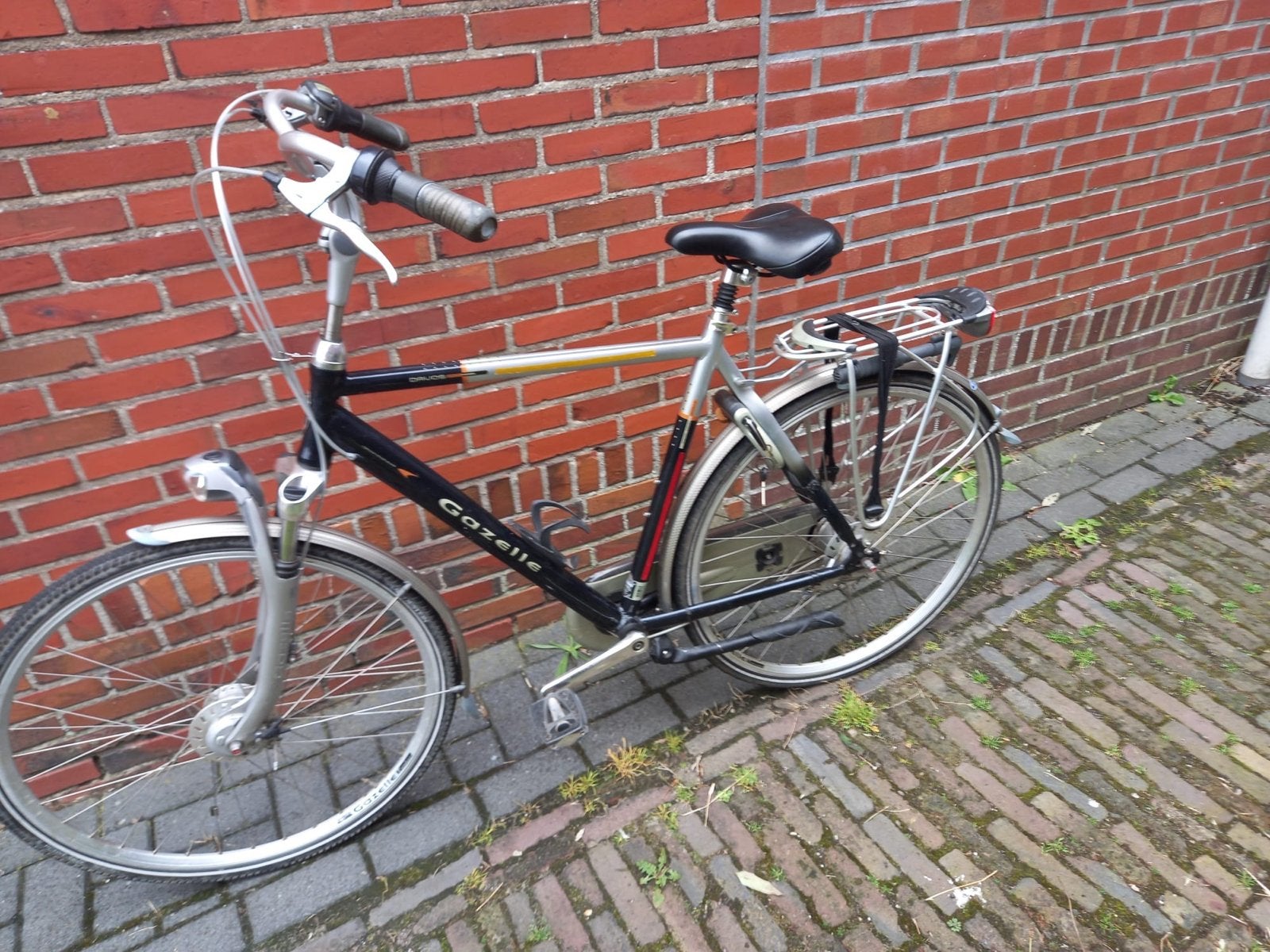 Gazelle Davos herenfiets, Ophalen, Zo goed als nieuw, Gazelle, Versnellingen