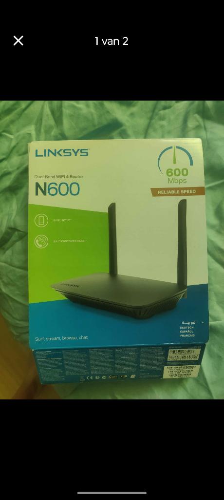 Router van Linksys, Ophalen of Verzenden, Zo goed als nieuw, Router, Linksys