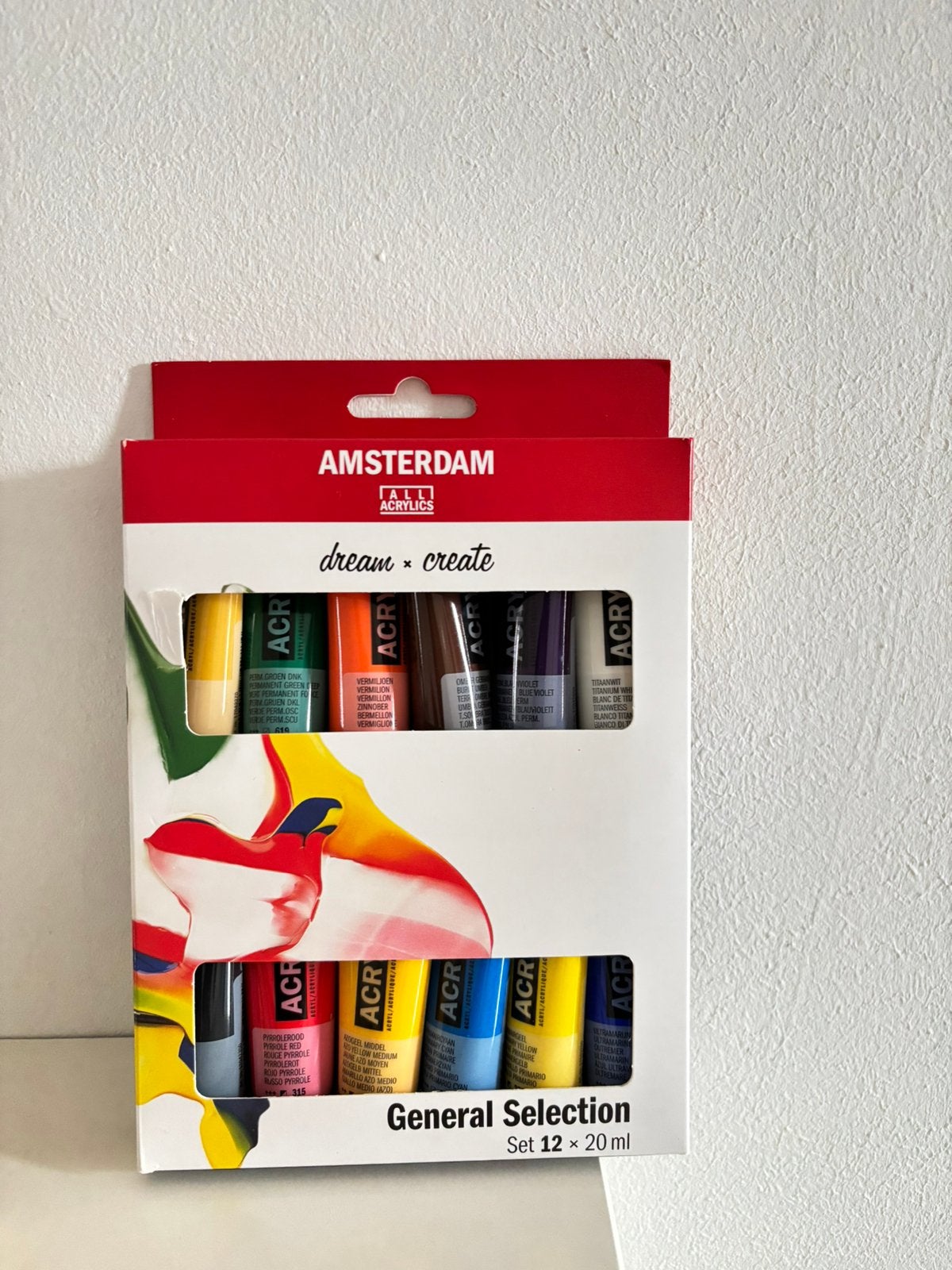 Amsterdam startersset Acrylverf, Hobby en Vrije tijd, Schilderen, Ophalen of Verzenden, Zo goed als nieuw