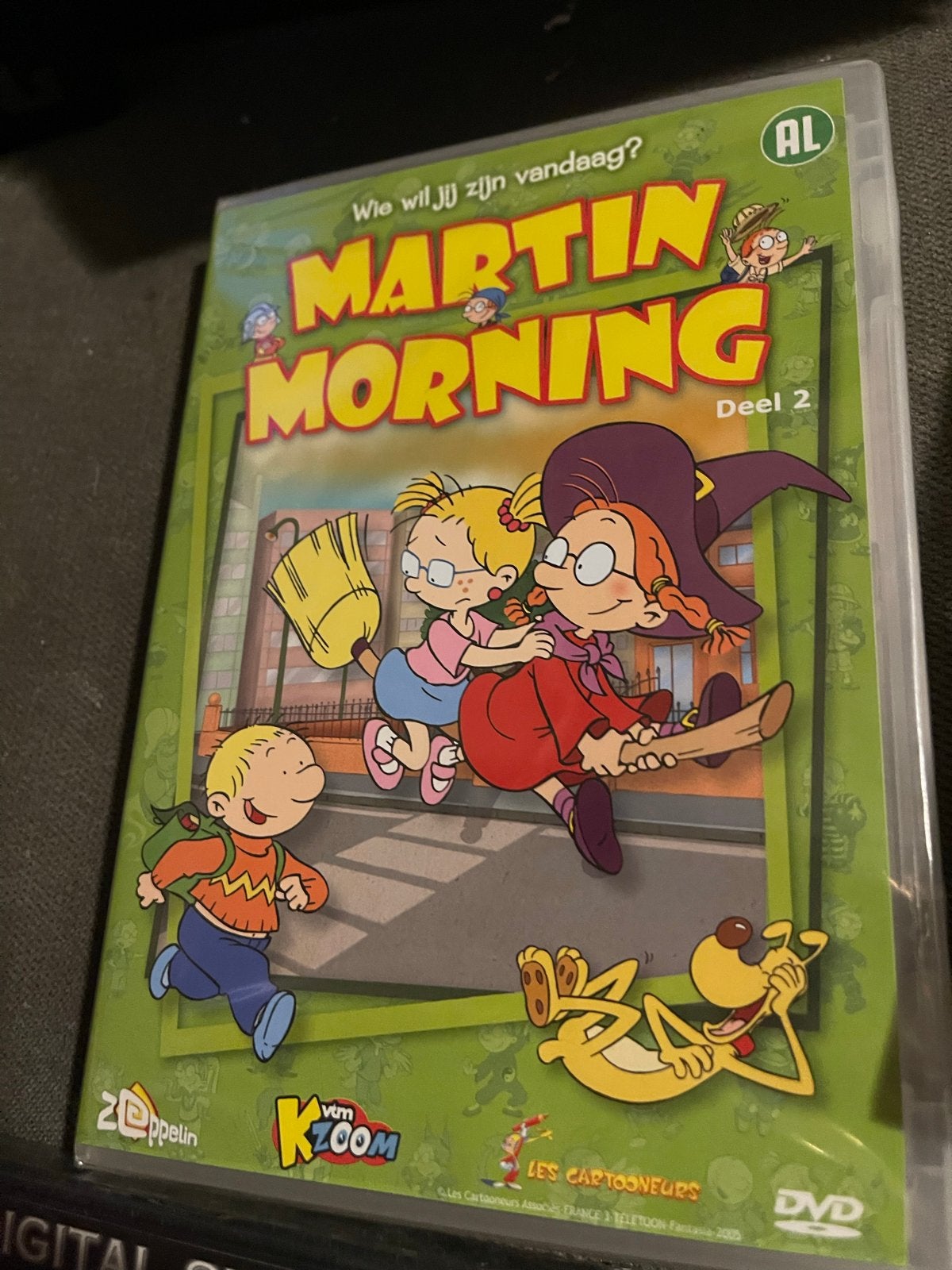Martin Morning Deel 2 DVD - Zo goed als nieuw, Cd's en Dvd's, Dvd's | Kinderen en Jeugd, Alle leeftijden, Ophalen of Verzenden