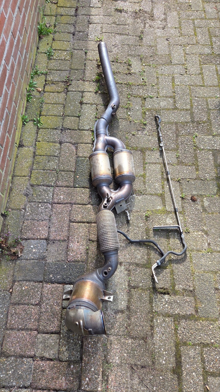 Audi S3/Golf R originele opf downpipe, Ophalen, Gebruikt, Audi