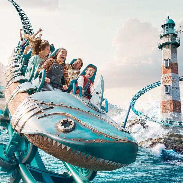 4 kaartjes Walibi Belgium, Drie personen of meer, Ticket of Toegangskaart