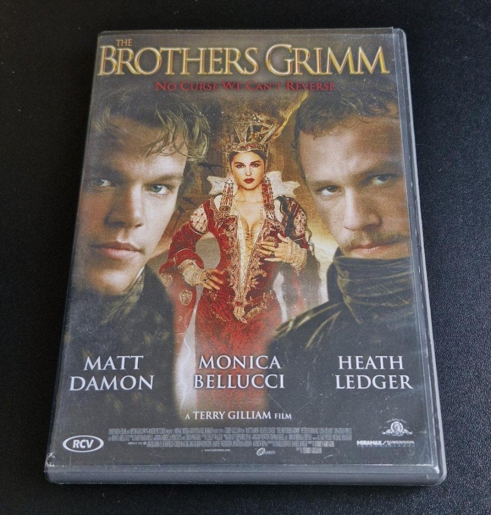 DVD - The Brothers Grimm - Damon/Belluci/Ledger, Engels, Nederlands, Zo goed als nieuw, Vanaf 12 jaar