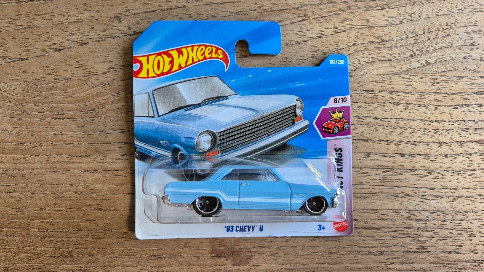 Hot Wheels Chevrolet Chevy II (Nova) 1963, Ophalen of Verzenden, Nieuw, Auto