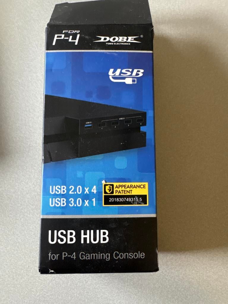 Gratis USB Hub voor PlayStation 4 - 4x USB 2.0, 1x USB 3.0, Ophalen, Nieuw, Overige typen, PlayStation 4