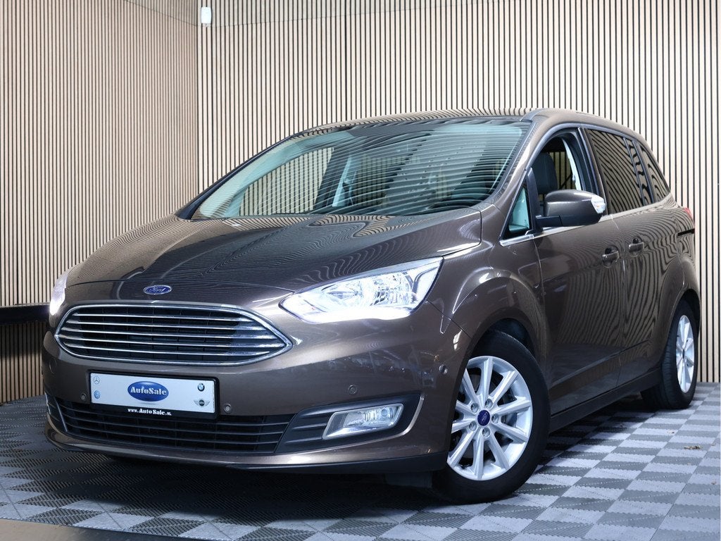 Ford C-MAX 1.5 Titanium AUTOMAAT NAVI STOELVW KEYLS PDC CRUI, Auto's, 4 cilinders, Origineel Nederlands, Bedrijf, Onderhoudsboekje