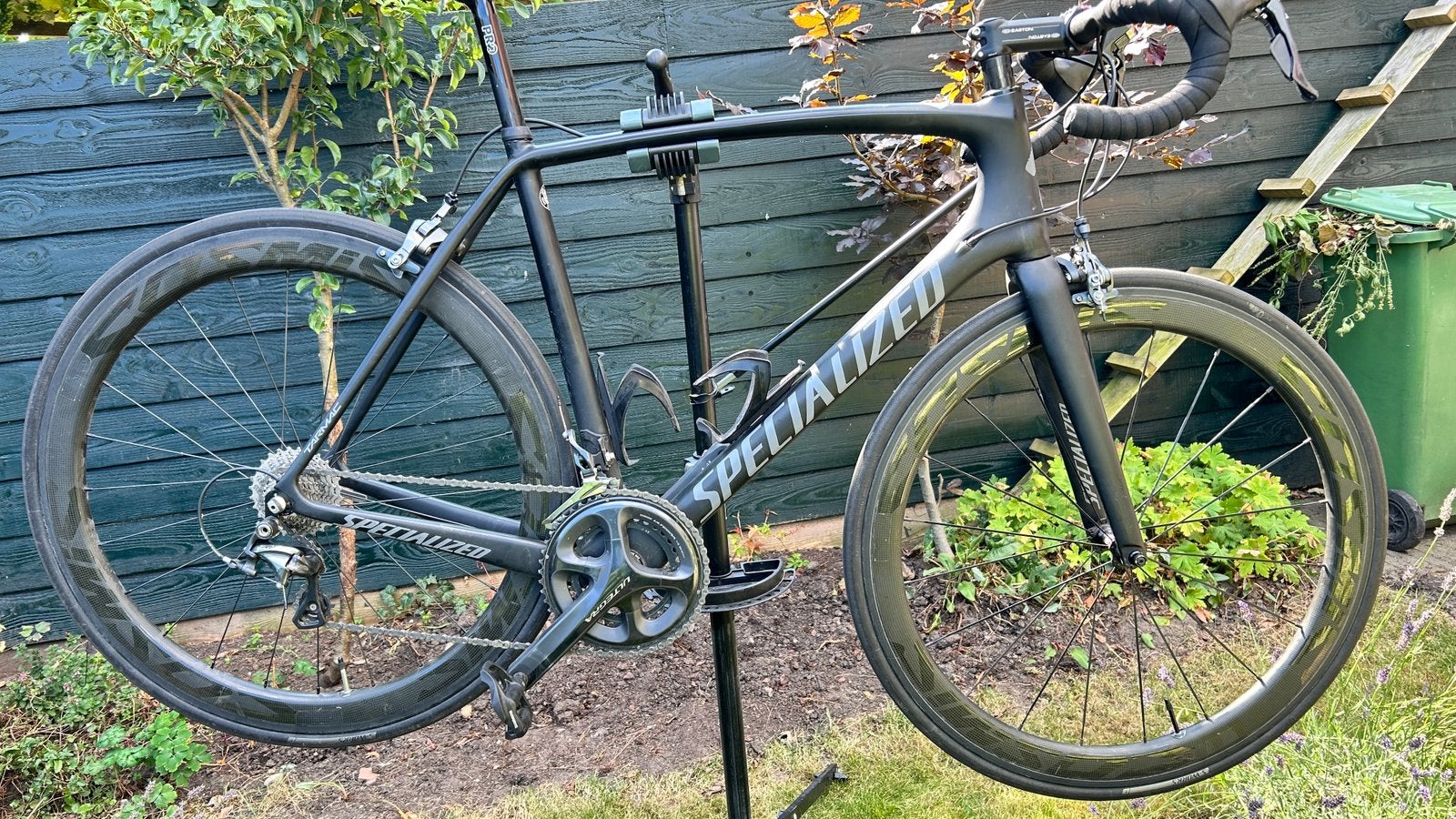 Te koop Specialized Tarmac elite 2018 maat 56 Carbon, Gebruikt, Carbon, Velgrem, Meer dan 20 versnellingen