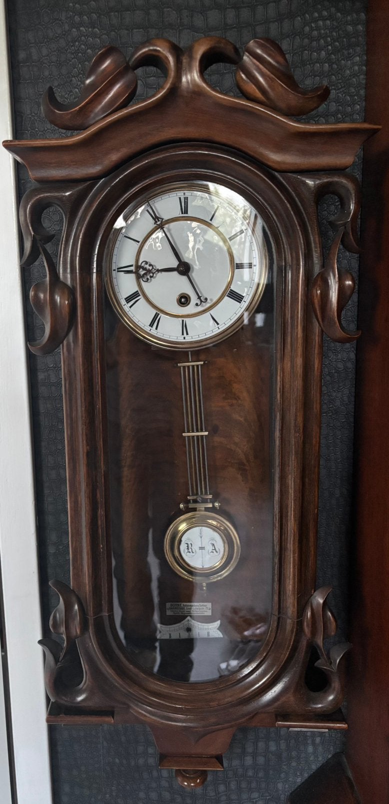 Regulateur klokje, Ophalen