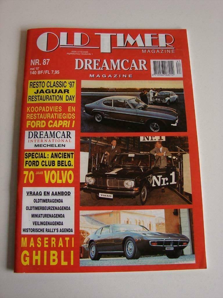 Oldtimer Dreamcar magazine 1997, Boeken, Auto's | Folders en Tijdschriften, Ophalen of Verzenden, Zo goed als nieuw, Algemeen