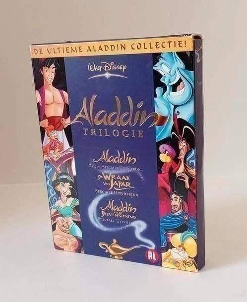 Aladdin Trilogie ( Speciale Uitvoering / 4 DVD ), Tekenfilm, Ophalen of Verzenden, Zo goed als nieuw, Alle leeftijden