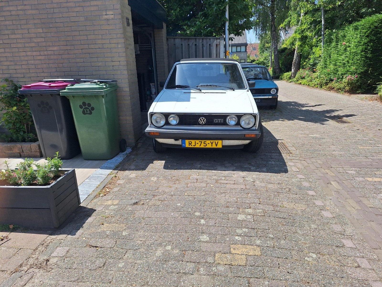 2x grill grille Golf Caddy mk1 chroom GTI, Ophalen of Verzenden
