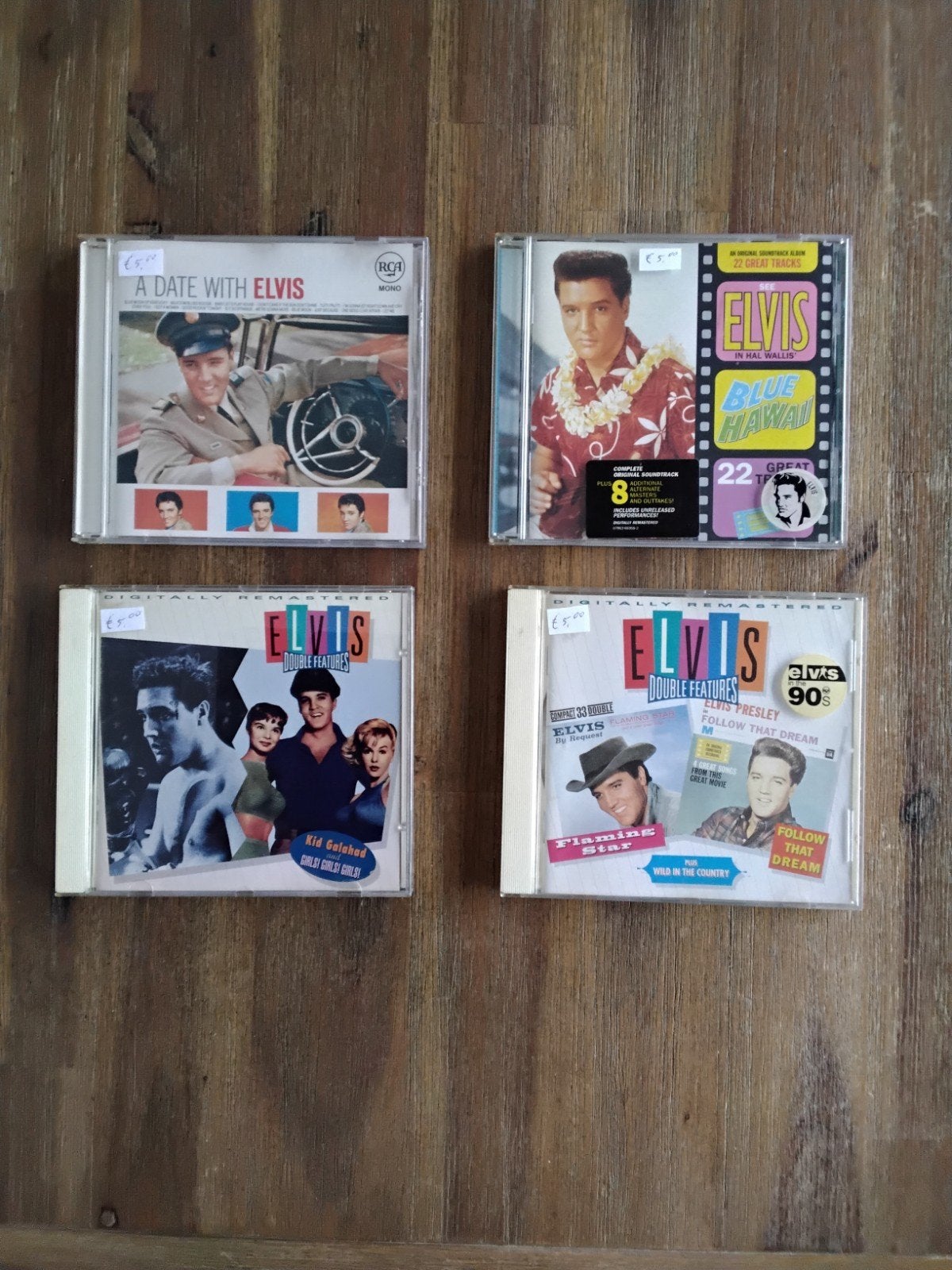 Cd ; Elvis Presley ( 8x )., Ophalen of Verzenden, Zo goed als nieuw, Pop