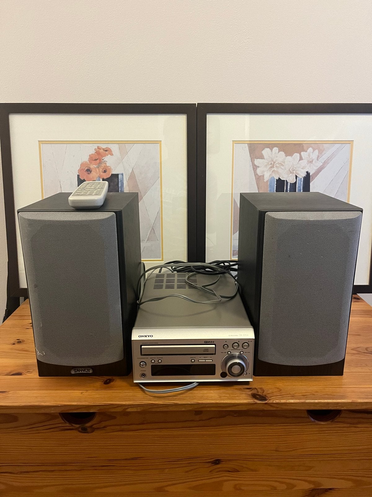 Onkyo CR-305X Geluidsinstallatie met Tannoy Speakers, Overige merken, Gebruikt, Ophalen of Verzenden, Microset