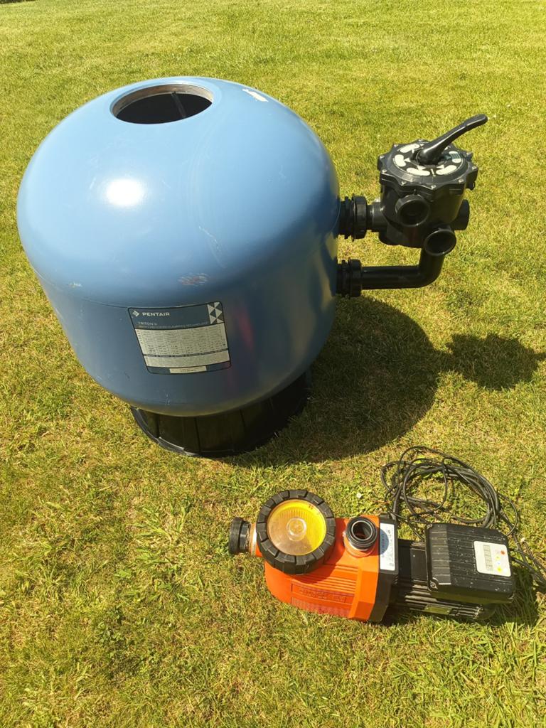 Zandfilter met regelbare pomp zwembad, Ophalen of Verzenden, Filter