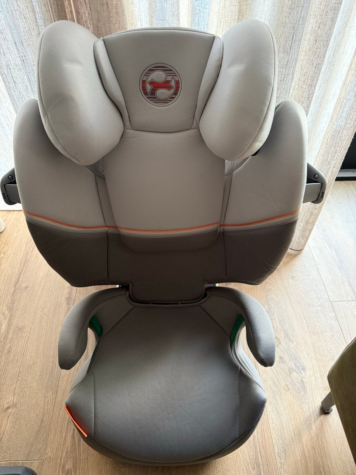 Cybex Gold Solution S2 i-Fix autostoel Lava Grey, Gebruikt, 15 t/m 36 kg, Zijbescherming, Isofix