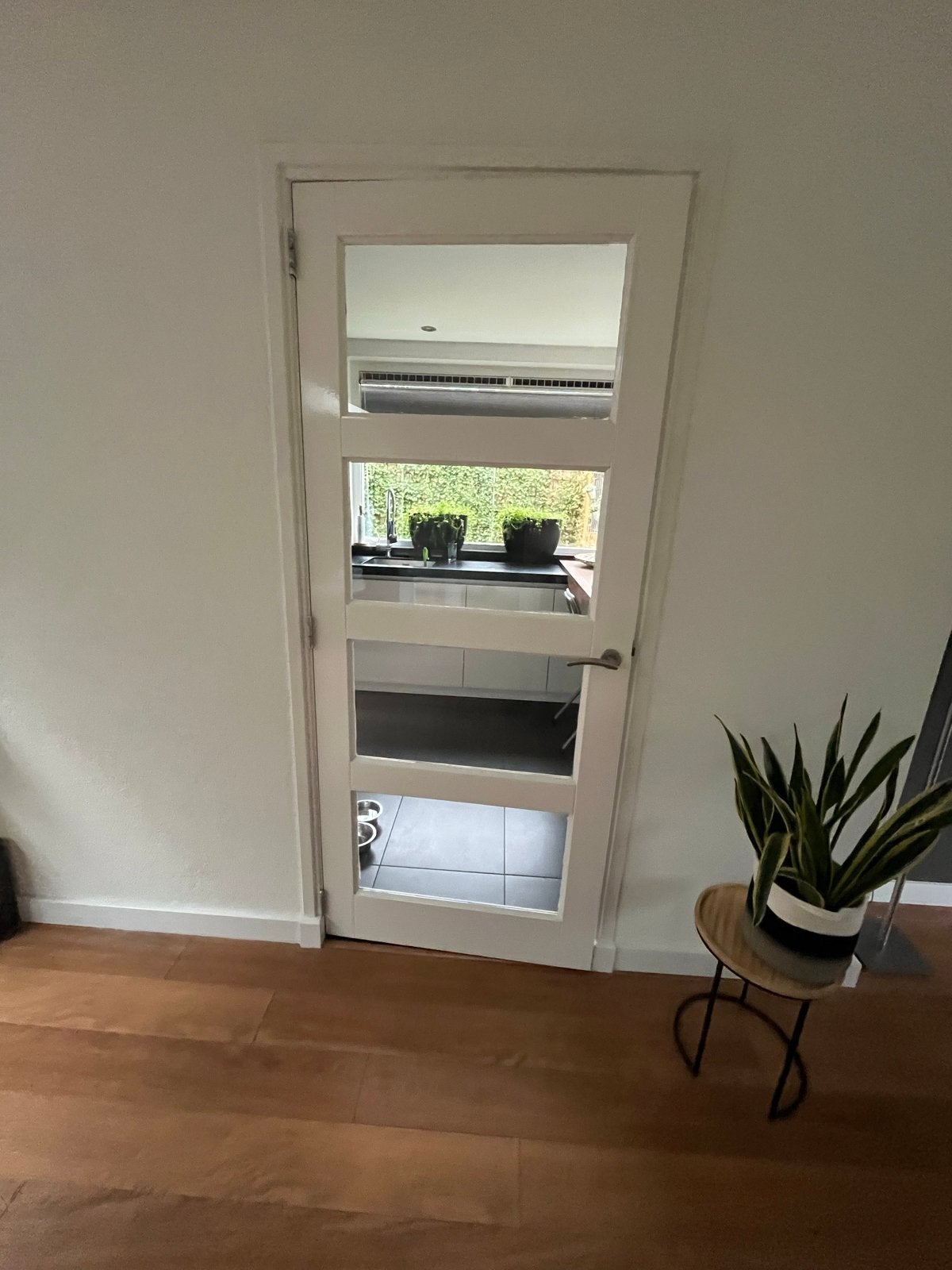 3 stompe deuren met glas - diverse maten, Ophalen, Gebruikt, 80 tot 100 cm, Binnendeur