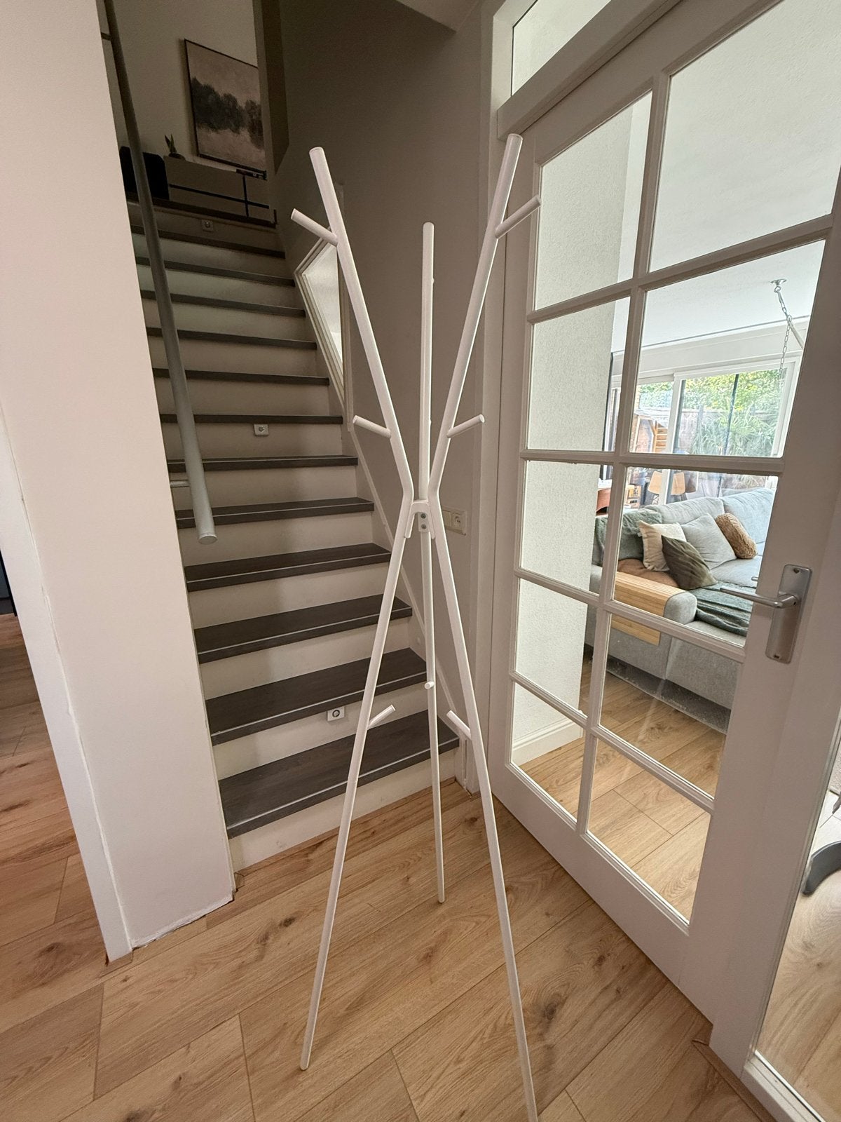 IKEA staande kapstok, Ophalen, Gebruikt, Metaal, Staande kapstok
