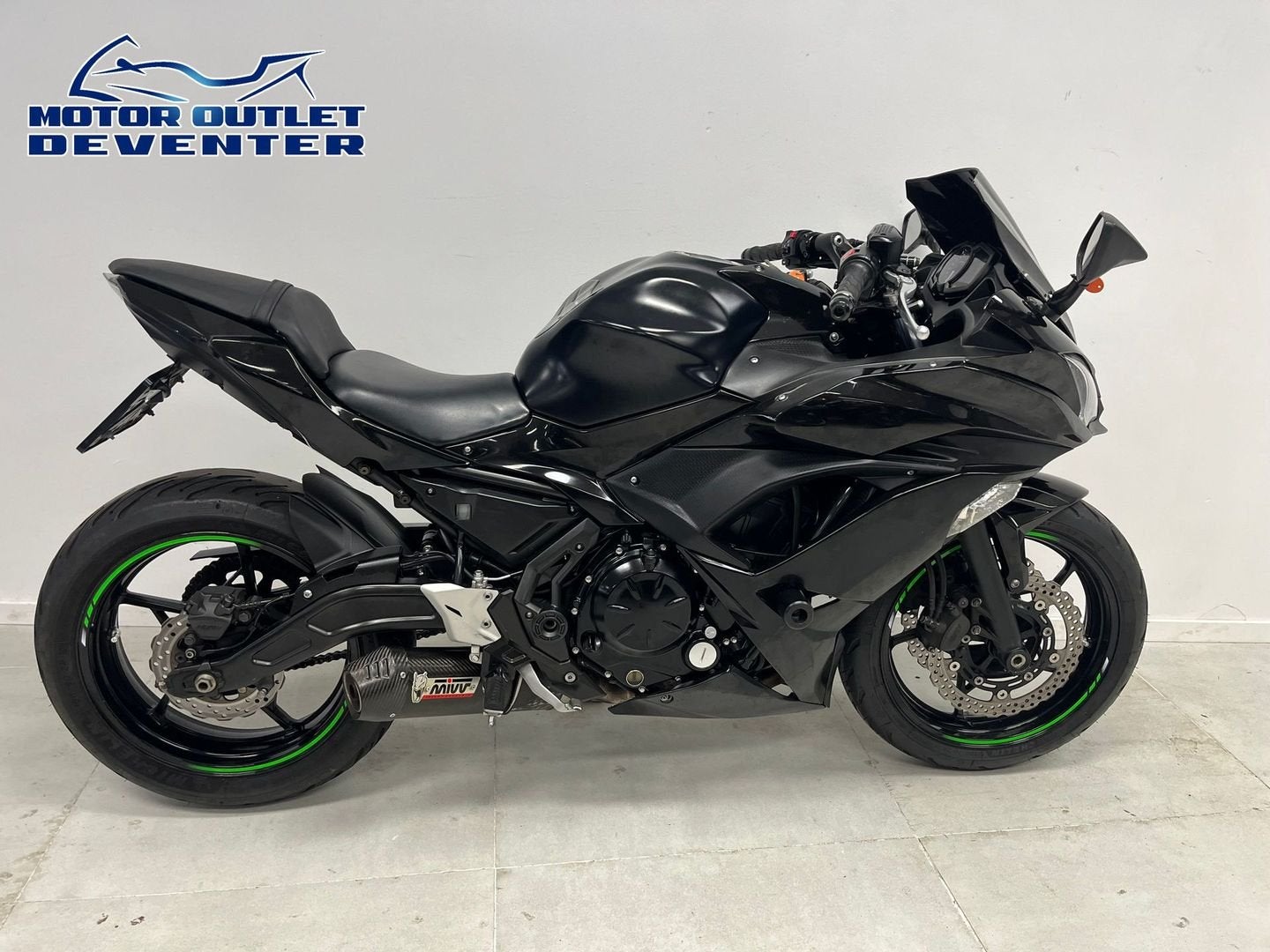 Matzwarter KAWASAKI NINJA 650 ABS (bj 2017)VOL VERMOGEN!!, 2 cilinders, 649 cc, Bedrijf, Onbekend