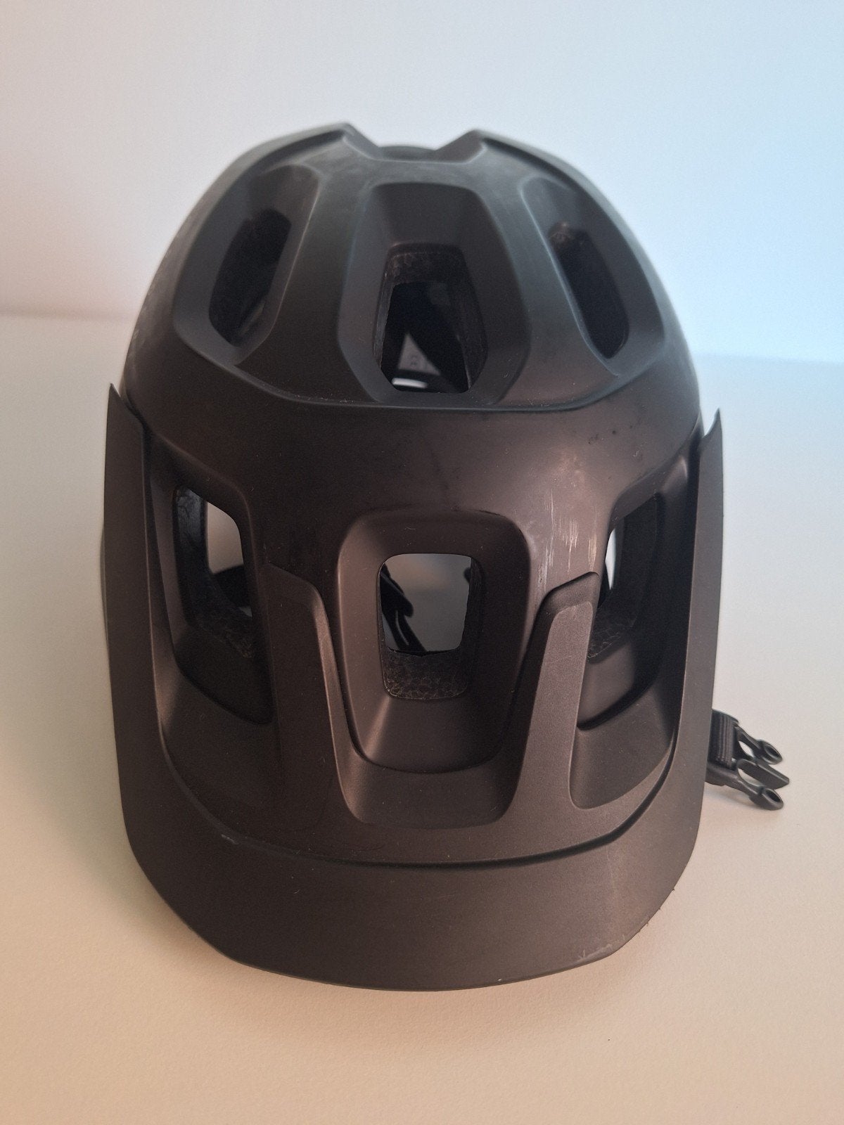 Rockrider MTB helm - Zwart, Gebruikt, Ophalen of Verzenden, Heer of Dame