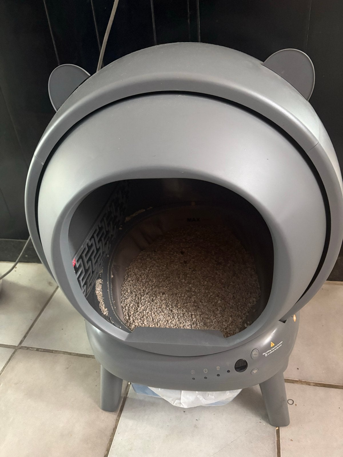 Automatische kattenbak zo goed als nieuw, Ophalen, Zelfreinigend, Zo goed als nieuw, Gesloten