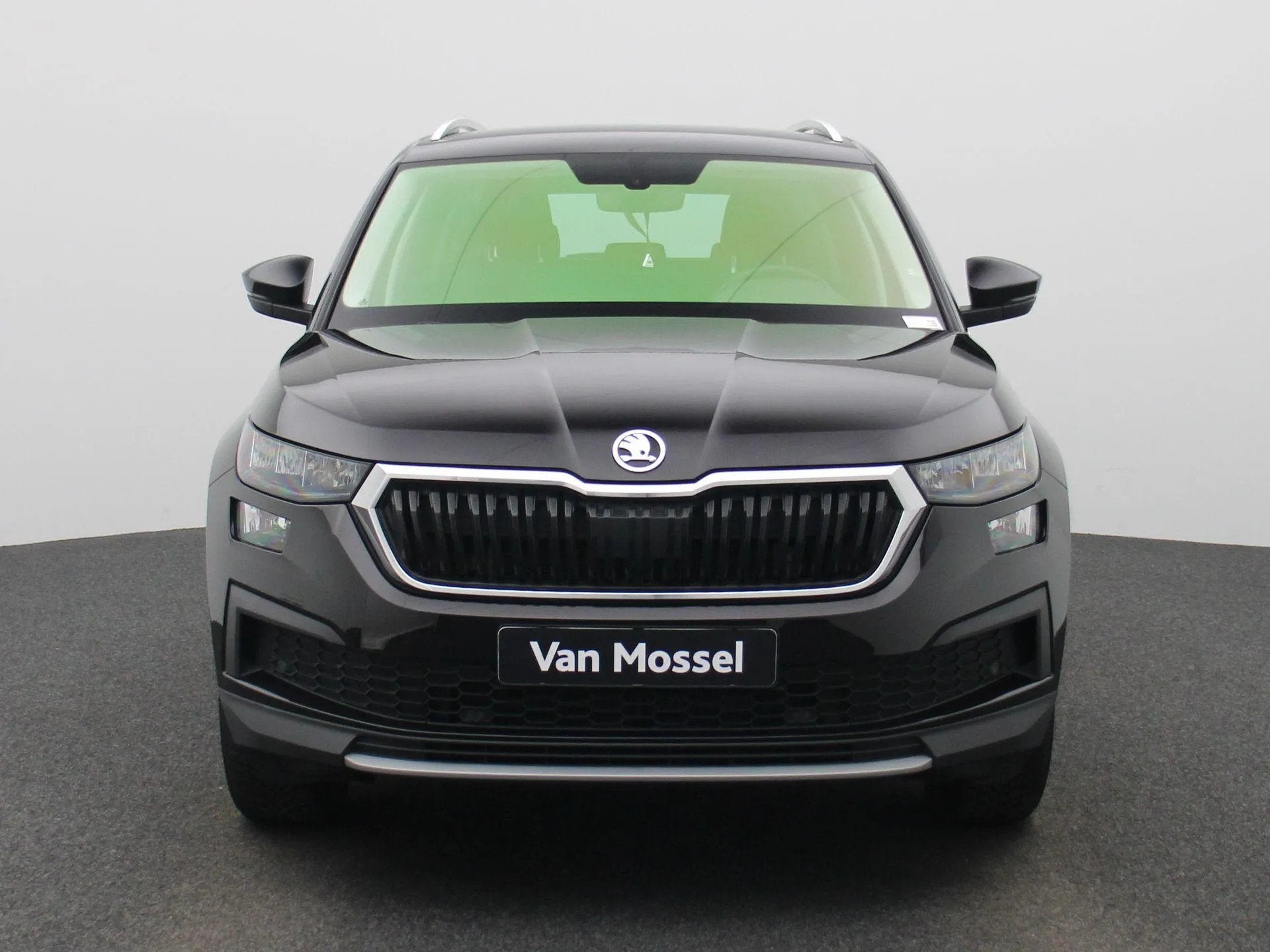 Skoda Kodiaq 1.5 TSI Business Edition (bj 2022, automaat), 150 pk, Zwart, Bedrijf, 1499 kg
