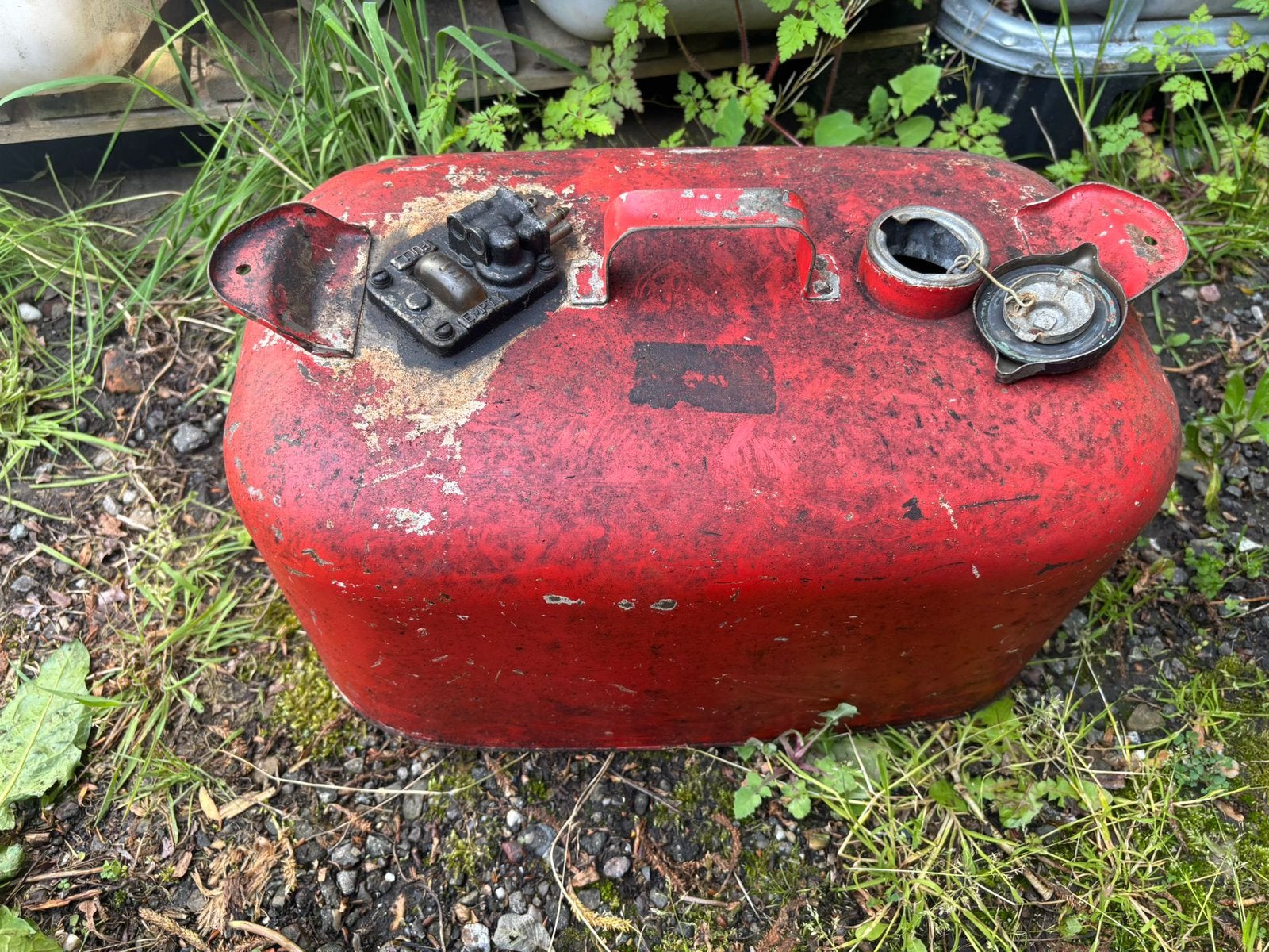 Boot tank / buitenboord motor tank 20 Liter, Watersport en Boten, Bootonderdelen, Ophalen, Gebruikt, Motor en Techniek, Motorboot