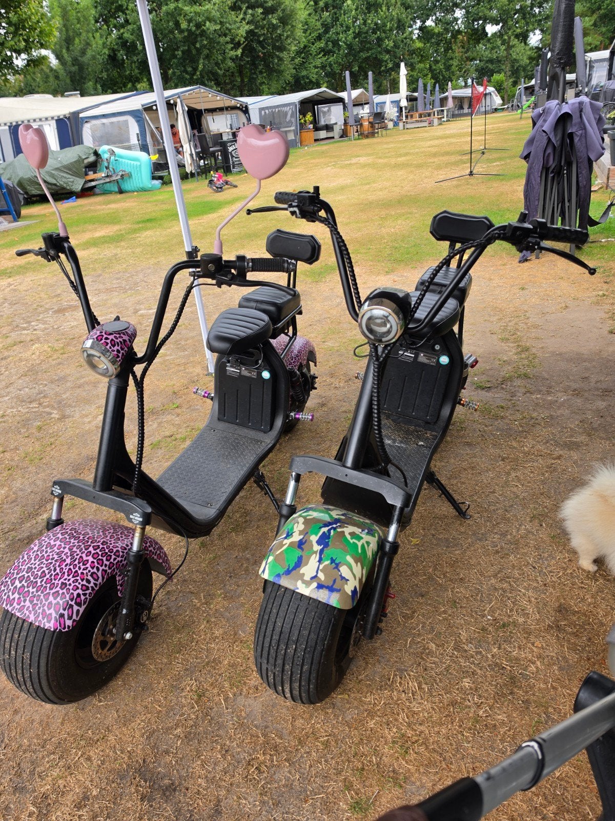 Elektrische Chopper Scooters (2 stuks), Fietsen en Brommers, Ophalen, Gebruikt, Elektrisch, Overige merken